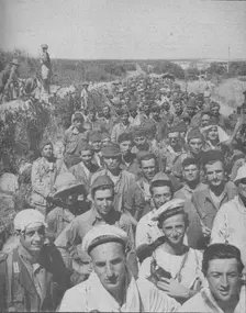 Passing from Battle in Sicily to a prisoners cage 1943-44