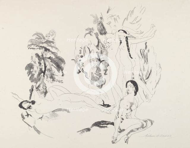 Passing of Dreams, 1921. Creator: Arthur Davies.