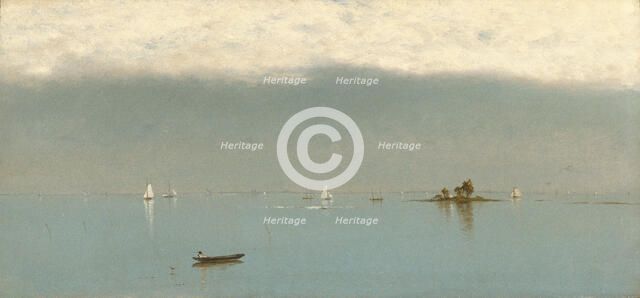 Passing off of the Storm, 1872. Creator: John Frederick Kensett.