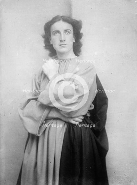 Passion play 1910 - Alfred Biering as John, 1910. Creator: Bain News Service.