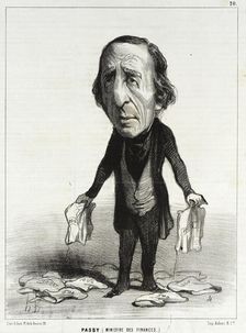 Passy (Ministre des Finances), 1849. Creator: Honore Daumier