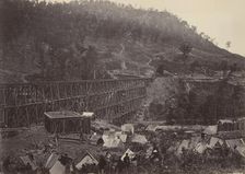 Pass in the Racoon Range, Whiteside No. 1, 1860s. Creator: George N. Barnard