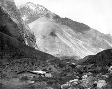 Pass of Uspallata, Andes Mountains, South America, 1893.Artist: John L Stoddard