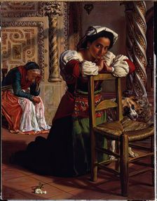 Past and Present, 1868. Creator: William Holman Hunt