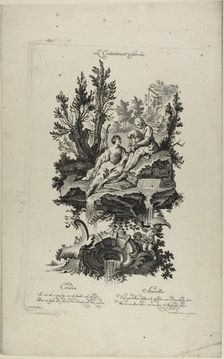 Pastoral Contentment, n.d. Creator: Johann Lorenz Rugendas I