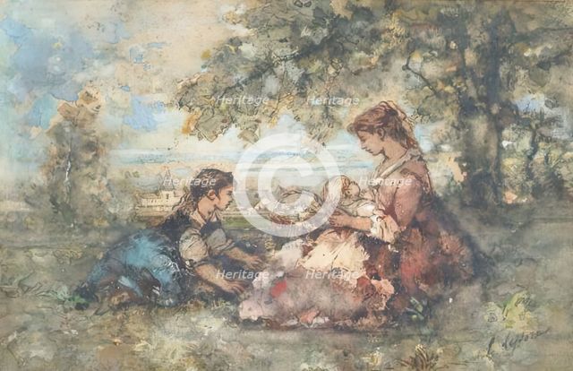 Pastoral. Creator: Emile Aubert Lessore.