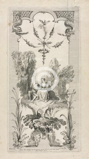 Pastoral, Arabesque. Creator: Louis Crépy (French).