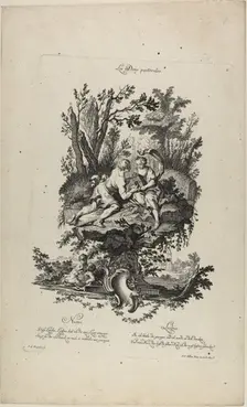 Pastoral Gifts, n.d. Creator: Johann Lorenz Rugendas I