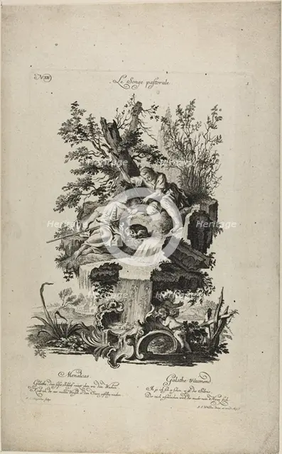 Pastoral Dream, n.d. Creator: Johann Lorenz Rugendas I.