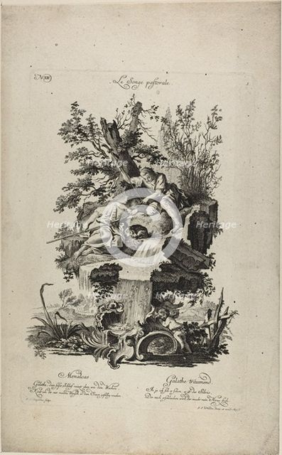 Pastoral Dream, n.d. Creator: Johann Lorenz Rugendas I.