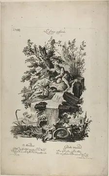 Pastoral Dream, n.d. Creator: Johann Lorenz Rugendas I