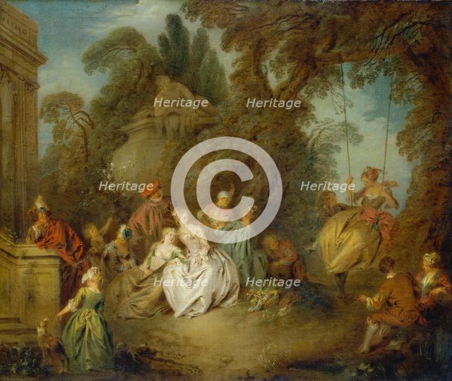 Pastoral Festivity, c1725-1735. Creator: Jean-Baptiste Pater.
