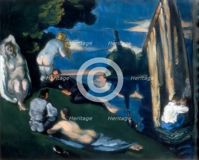 'Pastoral, or Idyll', 1870. Artist: Paul Cezanne
