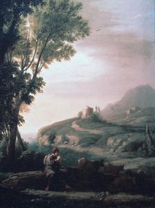 Pastoral Landscape c1620-1682. Artist: Claude Lorrain