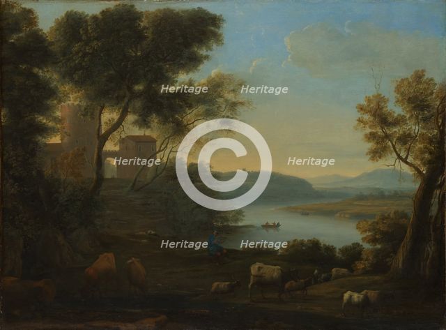 Pastoral Landscape: The Roman Campagna, ca. 1639. Creator: Claude Lorrain.