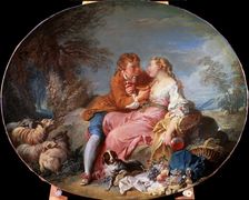 Pastoral Scene 1740. Artist: François Boucher