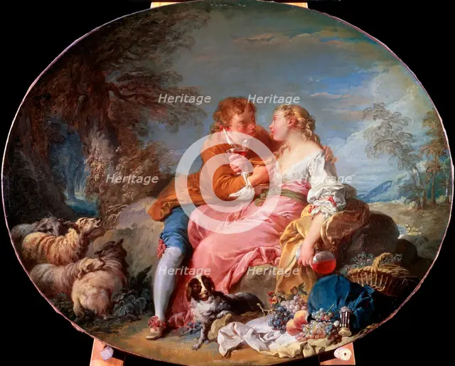 'Pastoral Scene', 1740.  Artist: François Boucher