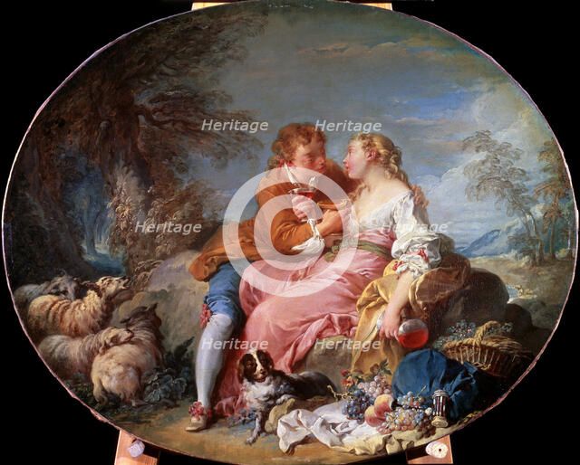 'Pastoral Scene', 1740.  Artist: François Boucher