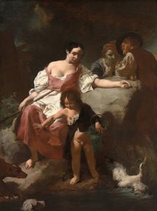 Pastoral Scene, 1740. Creator: Giovanni Battista Piazzetta