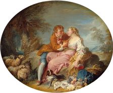 Pastoral Scene, 1731. Creator: Francois Boucher