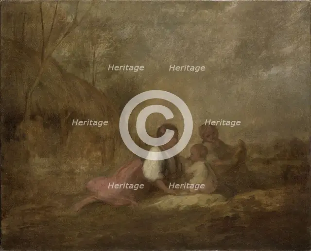 Pastoral Scene, 1870. Creator: Aleksander Kotsis.
