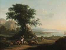 Pastoral scene, Between 1760 and 1799. Creator: Cignaroli; Vittorio Amedeo (1730-1800)