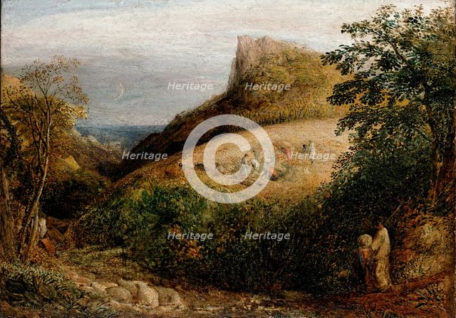Pastoral Scene, c1833-1835. Artist: Samuel Palmer.