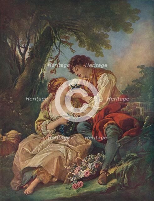 'Pastoral Subject', 18th century. Artist: Francois Boucher.