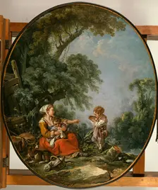 Pastoral Repast, 1769. Creator: Francois Boucher