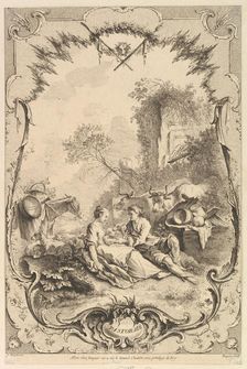Pastorale, 18th century. Creator: Gabriel Huquier