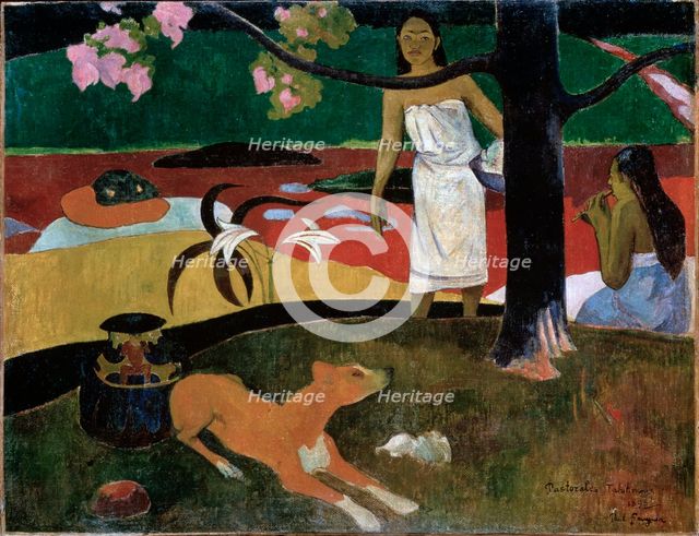 'Pastorales Tahitiennes', 1892.  Artist: Paul Gauguin