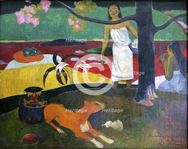 'Pastorales Tahitiennes', 1892.  Artist: Paul Gauguin