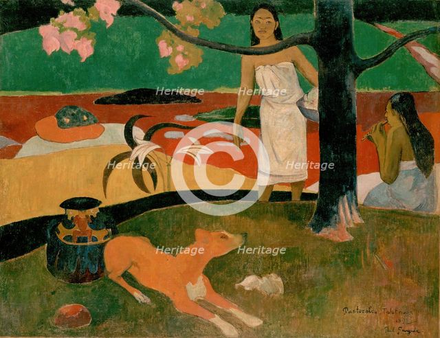 Pastorales tahitiennes, 1892. Creator: Paul Gauguin.