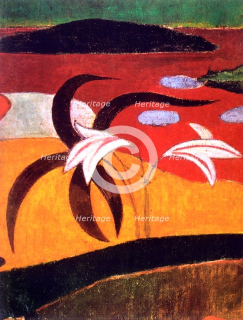 'Pastorales Tahitiennes' (detail), 1892. Artist: Paul Gauguin