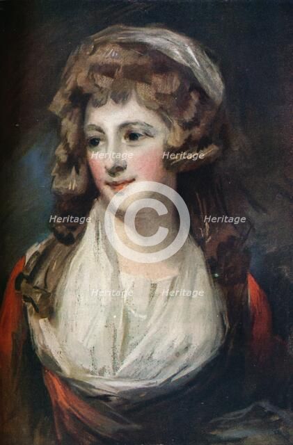 'Pastel Portrait of Mrs. Catherine Holden', 1775. Artist: Peter Romney.