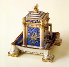Pastille burner, about 1810. Creator: Meissen Porcelain