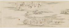 Pastimes and occupations of the twelve months, Edo period, late 17th-early 18th century. Creator: Hanabusa Itcho