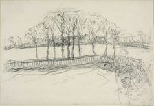 Pasture in Normandy, c. 1870–71. Creator: Jean Francois Millet