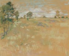 Pastures, Greenwich, Connecticut, c. 1890-1900. Creator: John Henry Twachtman (American, 1853-1902)