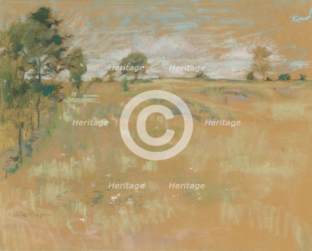 Pastures, Greenwich, Connecticut, c. 1890-1900. Creator: John Henry Twachtman (American, 1853-1902).