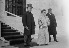 P.C. Knox & wife, 1913. Creator: Bain News Service