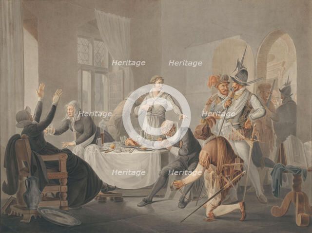 P.D. Hasselaer makes himself known..., 1809-1810
. Creator: Pieter Bartholomeusz. Barbiers.