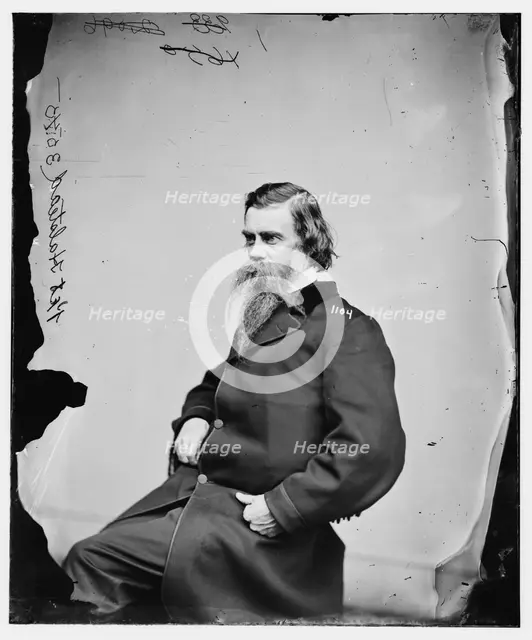 Pet Oliver Spencer Halstead, between 1860 and 1875. Creator: Unknown.