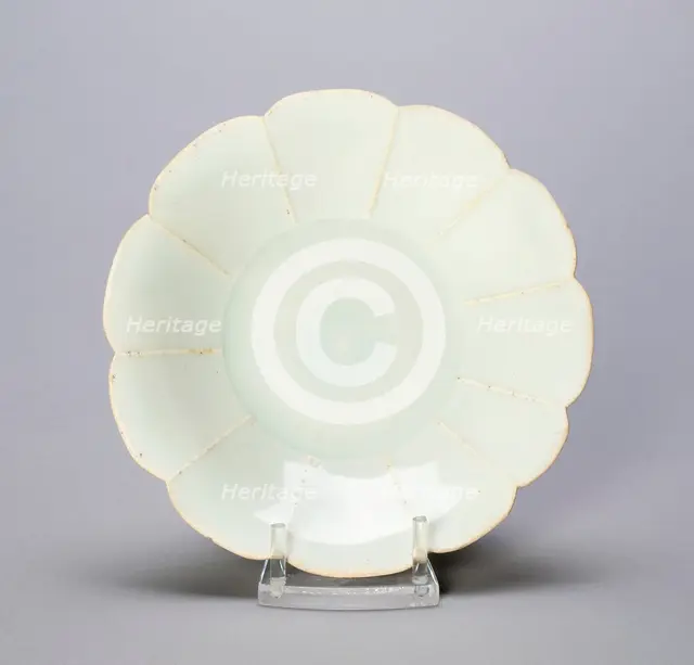 Petal-Lobed Dish, Northern Song dynasty (960-1127). Creator: Unknown.