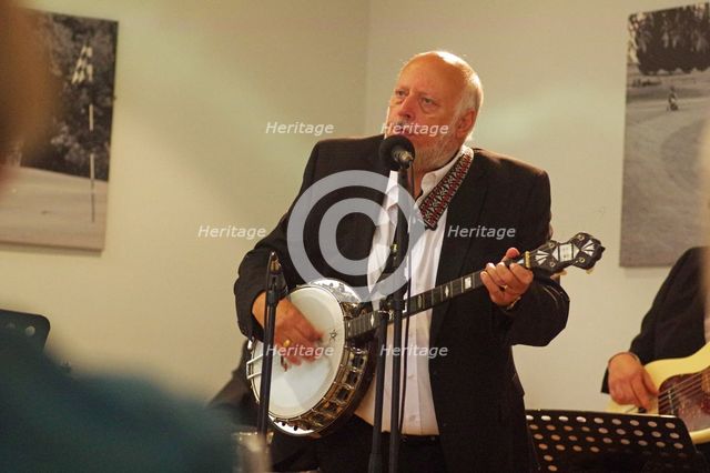 Pete Allen, The Pete Allen Band, Deanwood Park Golf Club, Newbury, Berks, 10th Oct. 2021. Creator: Brian O'Connor.