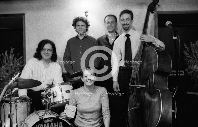 Pete Cater, Sheena Davis, Pete Callard, Watermill Jazz Club, Dorking, Surrey, 06.01. Creator: Brian O'Connor.