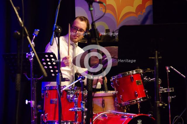Pete Hill, Ropetackle Arts Centre, Shoreham, West Sussex, Jan 2016. Artist: Brian O'Connor.