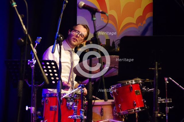 Pete Hill, Ropetackle Arts Centre, Shoreham, West Sussex, Jan 2016. Artist: Brian O'Connor.