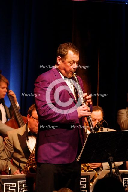 Pete Long, Ropetackle Arts Centre, Shoreham, West Sussex, Jan 2016. Artist: Brian O'Connor.