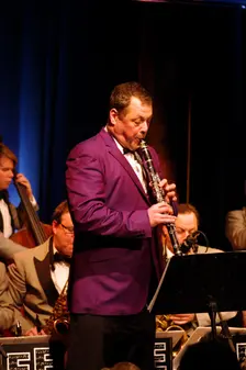 Pete Long, Ropetackle Arts Centre, Shoreham, West Sussex, Jan 2016. Artist: Brian O'Connor